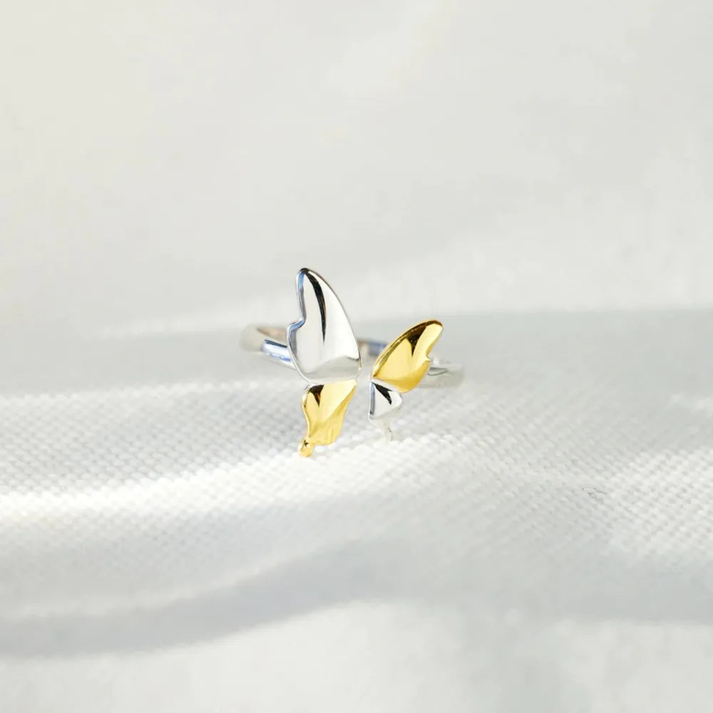 925 Sterling Silver Butterfly Ring - V.I.P Digital Presence