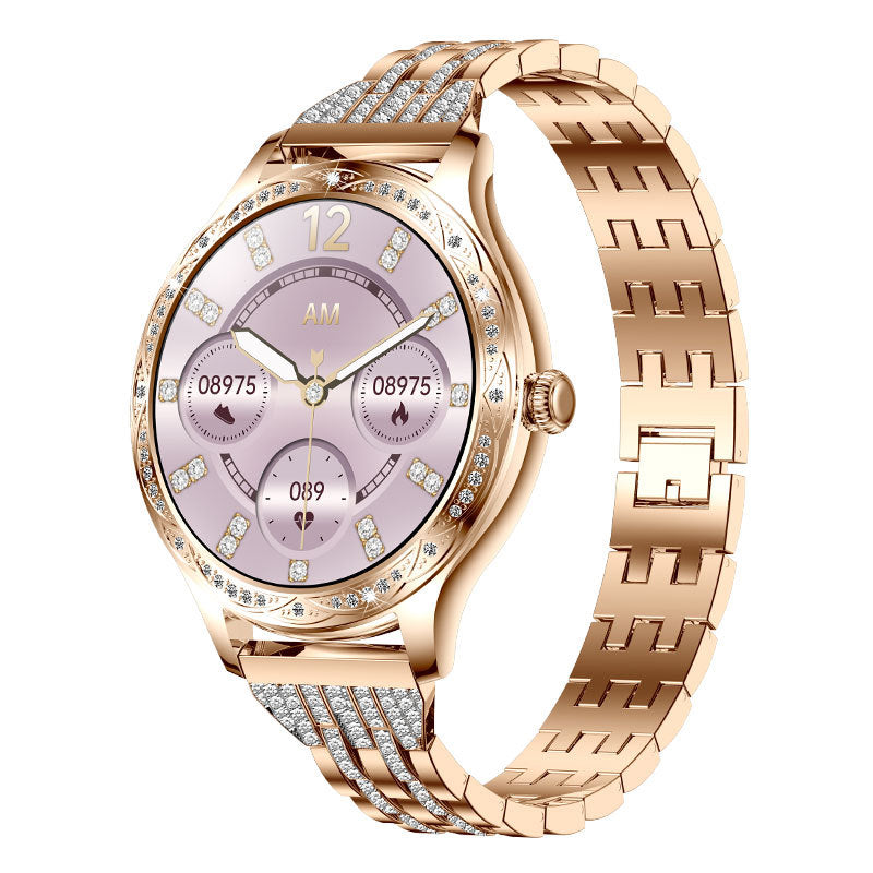 Women's smartwatch AK60 high-definition call sports wristband heart rate, blood pressure, blood oxygen, waterproof step meter - V.I.P Digital Presence