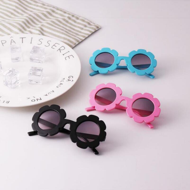 Summer Cute Toys Children Sunflower Sunglasses 6 Colors Frame Sunglasses ANTI-UV Protection Reflective Kids Sunglasses - V.I.P Digital Presence