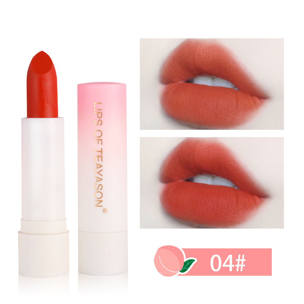 Lipstick Bean Paste Color Matte Matte Female Retro Red Peach Lipstick Matte Velvet Lipstick - V.I.P Digital Presence