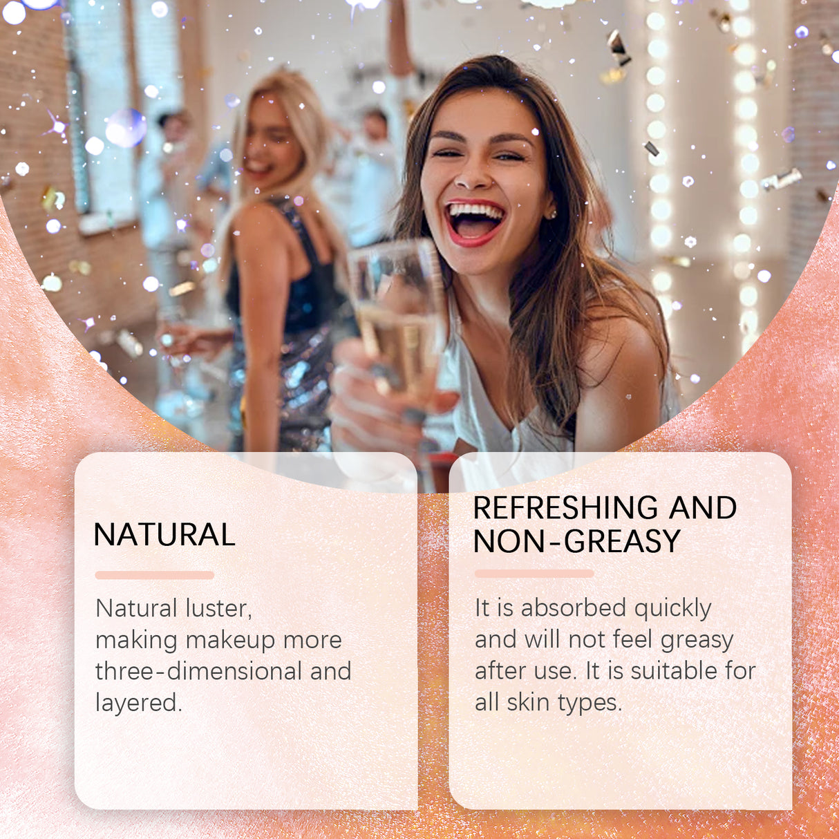 Face Highlight Oil Stick Set Party Ball Show Makeup Ball Liquid Fluorescent Highlight Oil - V.I.P Digital Presence