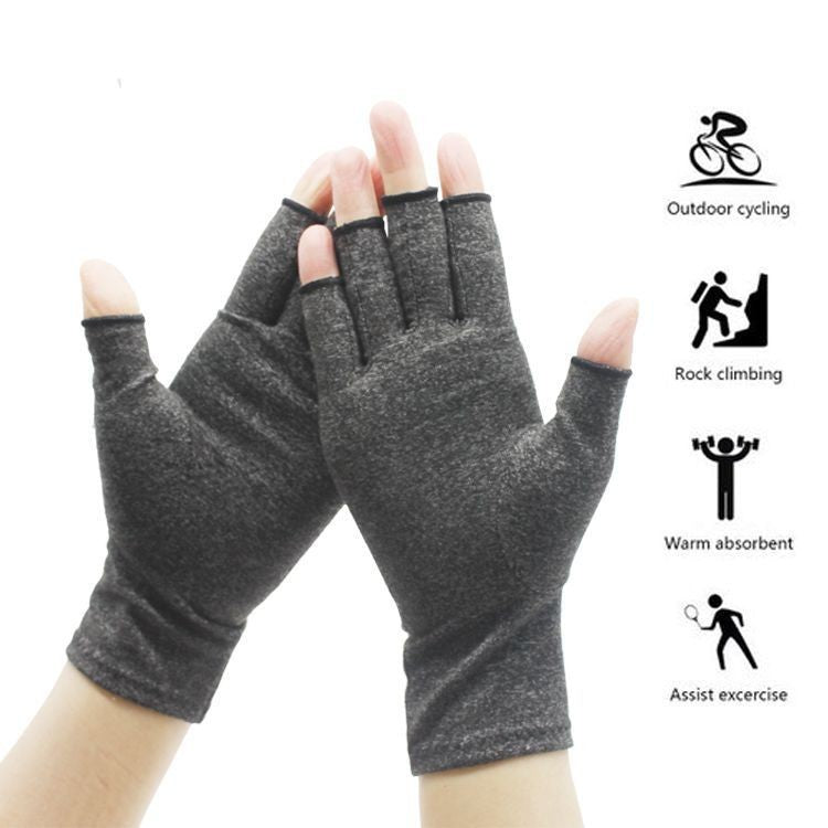 WorthWhile 1 Pair Compression Arthritis Gloves Wrist Support Cotton Joint Pain Relief Hand Brace Women Men Therapy Wristband - V.I.P Digital Presence