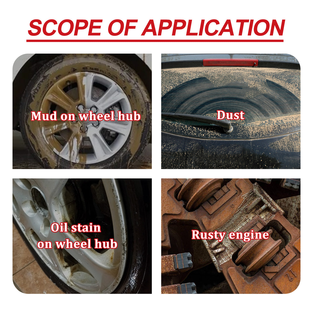 Car Multi-Functional Cleaner, Car Paint Surface Wheel Hub Metal Strong Decontamination Cleaner - V.I.P Digital Presence