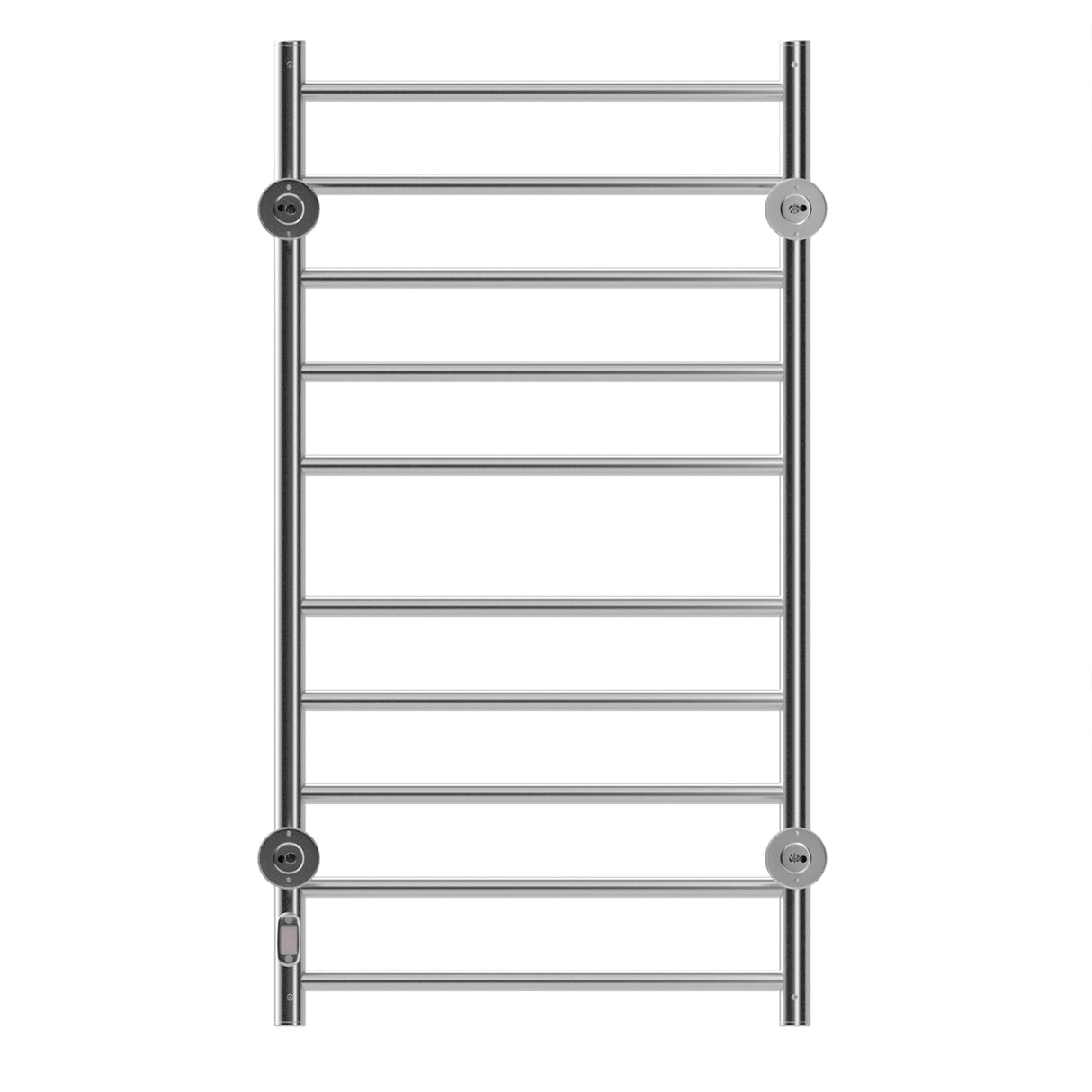 Electric Heated Towel Rack for Bathroom Wall Mounted Towel Warmer 10 Stainless Steel Bars Drying Rack - V.I.P Digital Presence