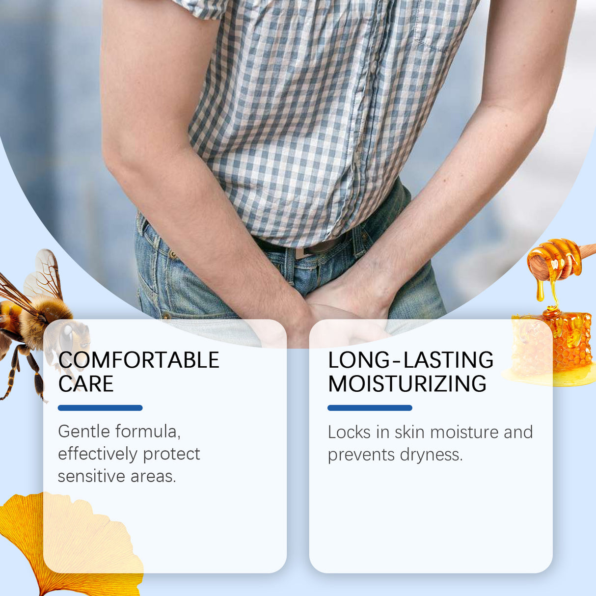 Male Care Gel Relieves Discomfort Refreshing Moisturizing Repair Cleaning Massage Treatment Gel For Adults - V.I.P Digital Presence