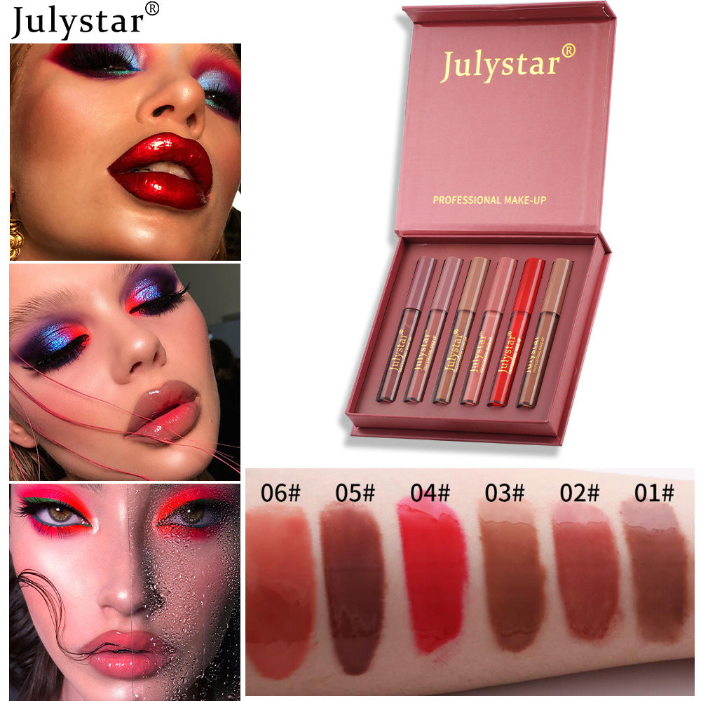 Hydrating Lip Honey Hydrogloss Mirror Lip Cheek Dual Purpose Six piece Set Lip Glaze Labial glaze - V.I.P Digital Presence