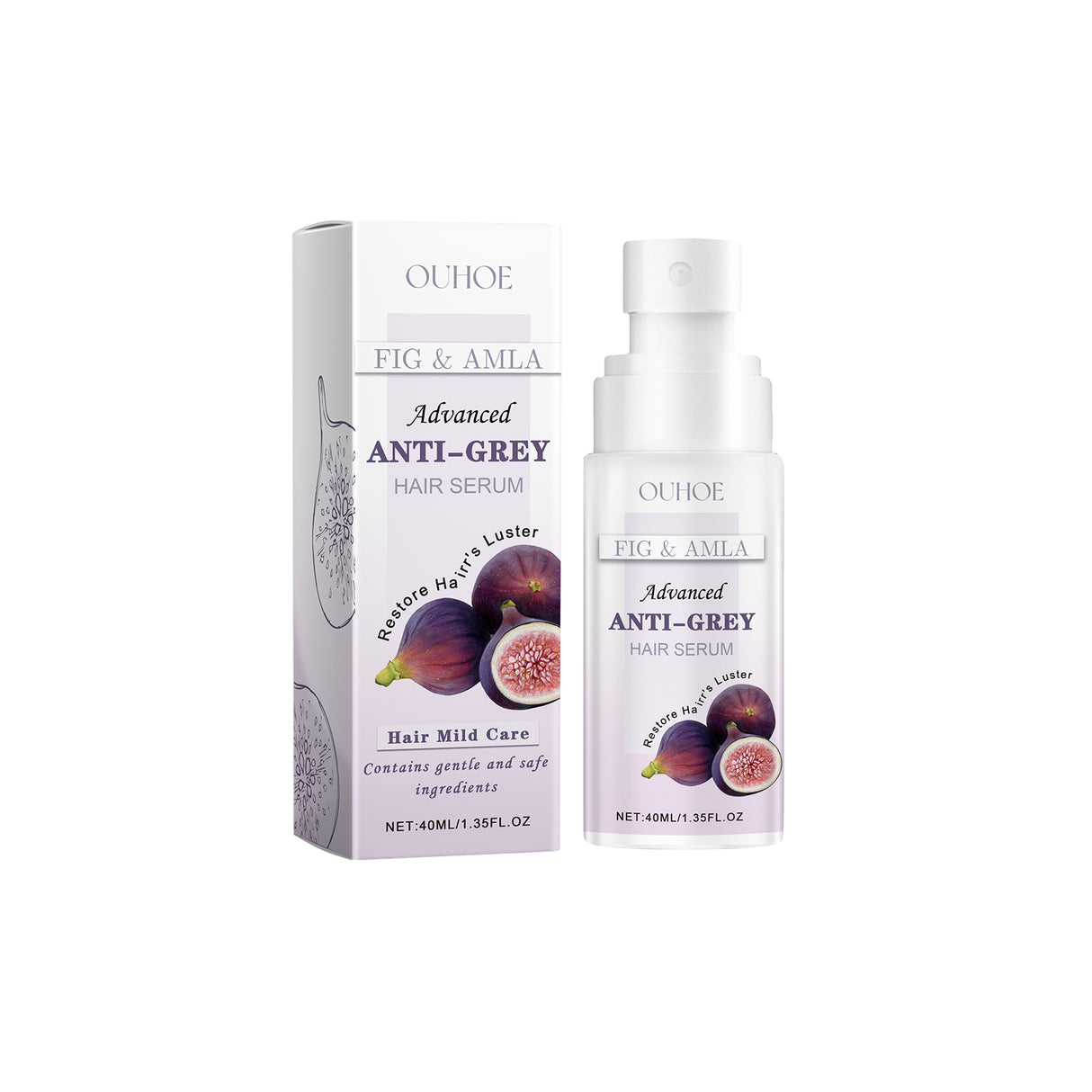 Grey Hair Essence Gentle, Non-Irritating Hair Easy Color Change Moisturizing Soft And Smooth Hair Care Essence - V.I.P Digital Presence