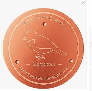 Universal Bird Bath Copper Tray with 3-point Support Purification Plate – for Outdoor Bird Baths & Feeding Bowls - V.I.P Digital Presence