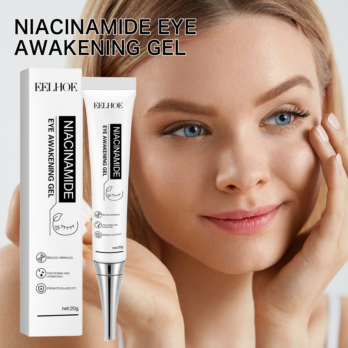 Niacinamide Eye Cream Gel, Reduces Fine Lines And Dark Circles Hydrating And Firming Eye Cream - V.I.P Digital Presence