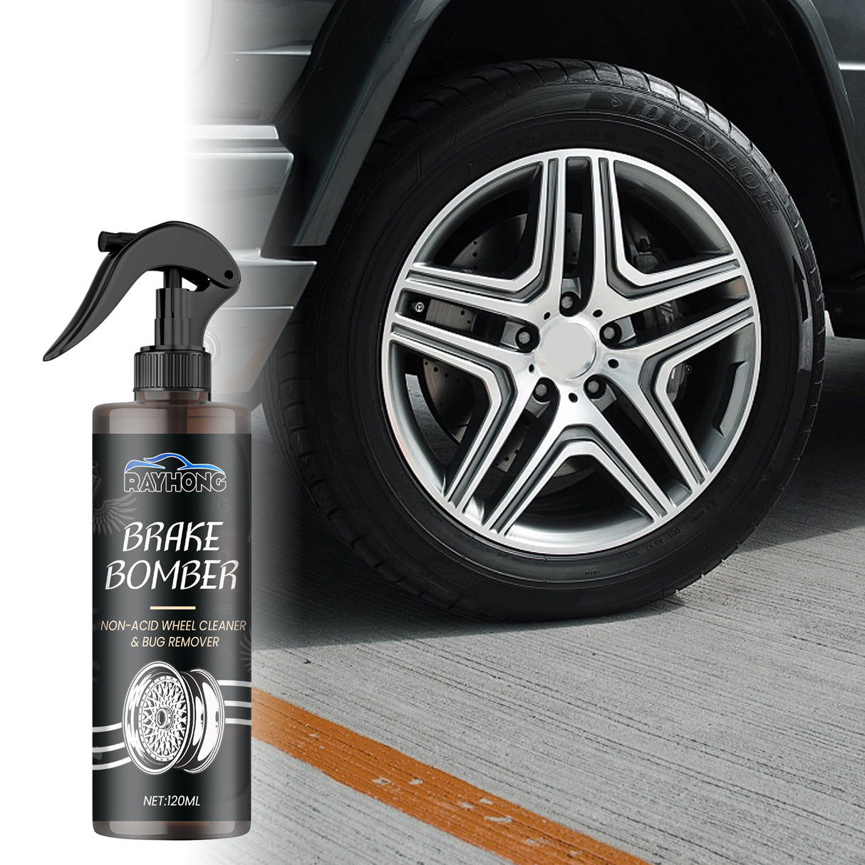 Wheel Cleaner, Car Wheel Hub Cleaning Stain Repair Removal Rust Polish - V.I.P Digital Presence