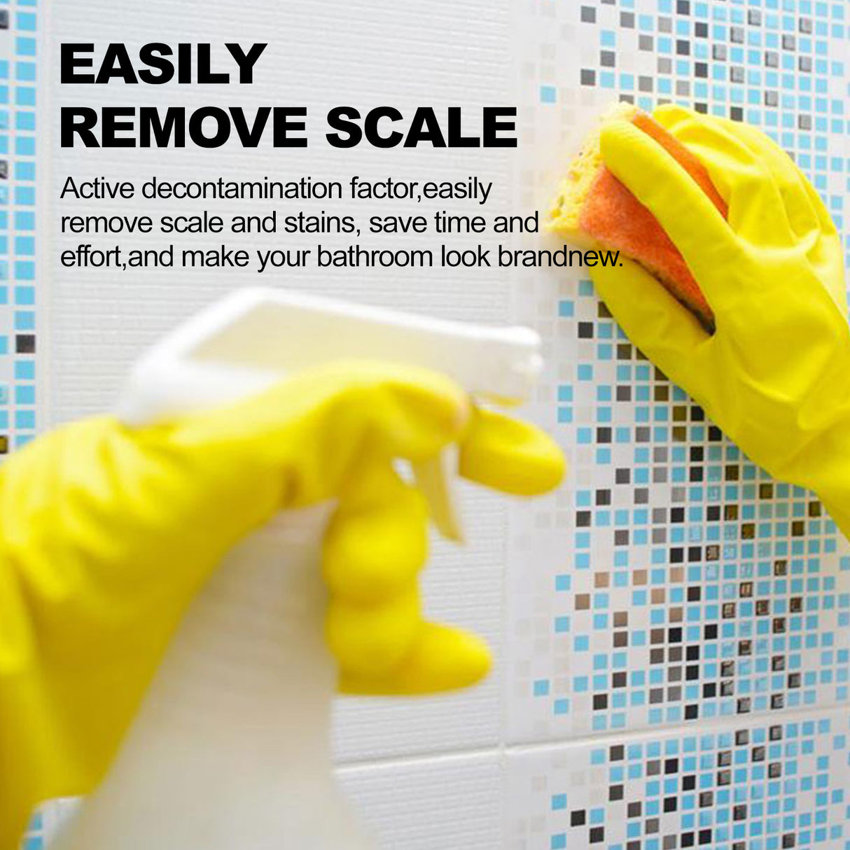 Power Bathroom Foamer, Toilet Tub Wash Basin Tile Decontamination Cleaning Spray - V.I.P Digital Presence
