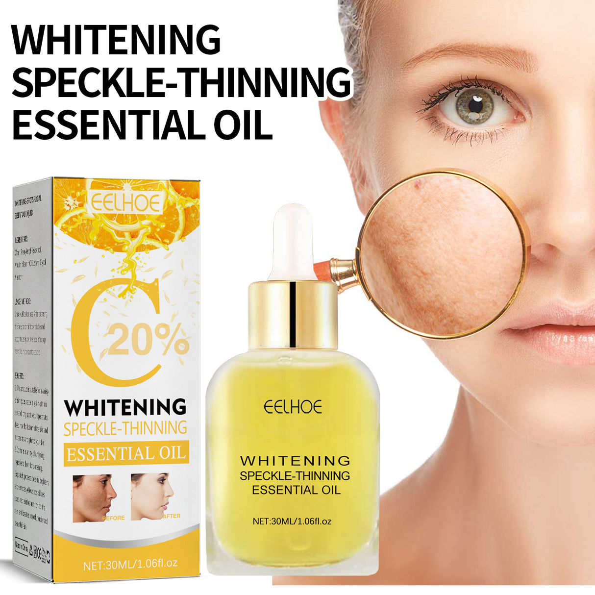 White Plus Blemish Facial Essence, Blemish Fine Lines, Moisturizing, Whitening And Brightening Skin - V.I.P Digital Presence