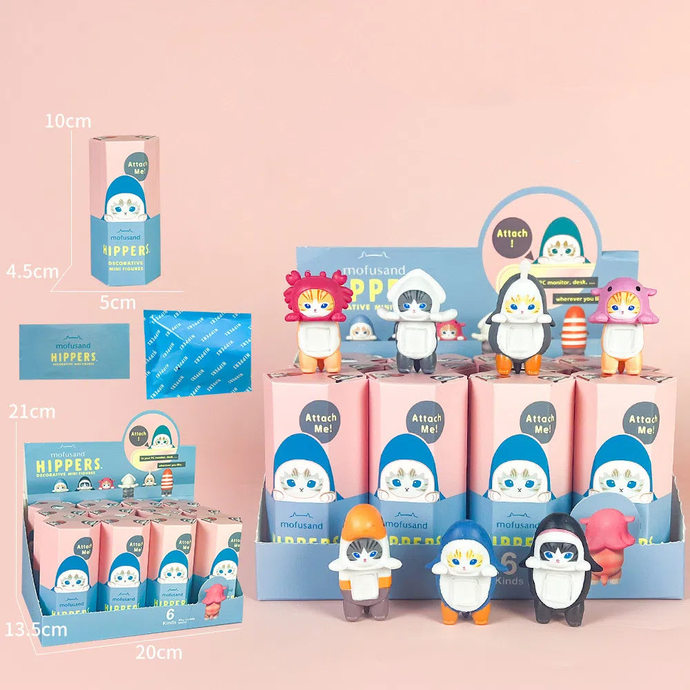 Party Angel Cheek Blind Box Car Ornament Mobile phone Decoration Handmade Anime Doll Finished End Box - V.I.P Digital Presence