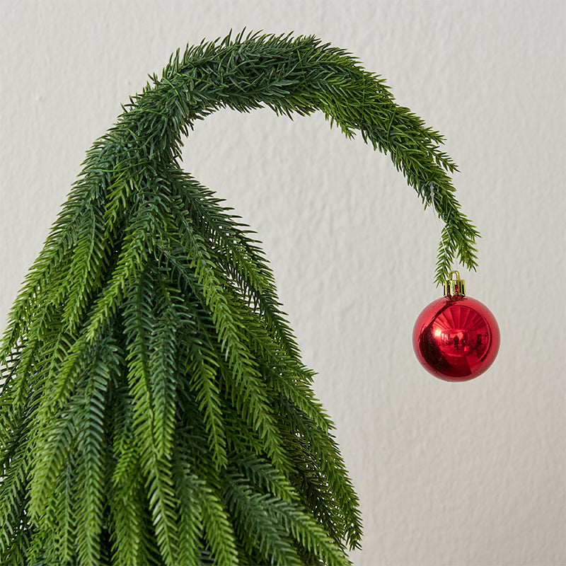 Crooked Neck Christmas Leaves Nobelson Home Small Desktop Ornament - V.I.P Digital Presence