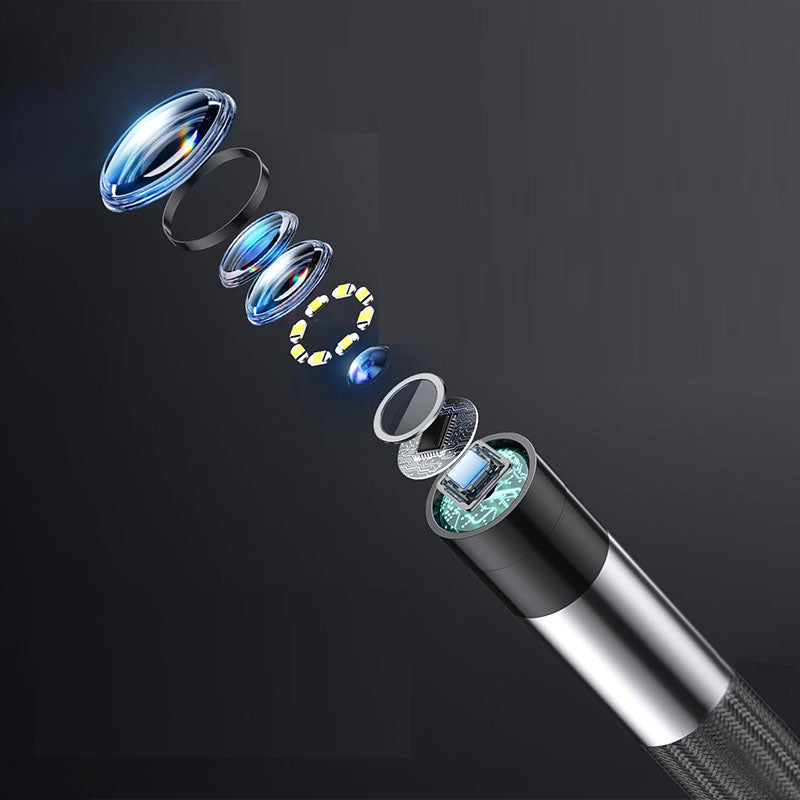 Intelligent industrial endoscope high-definition screen pipeline automotive maintenance probe lens - V.I.P Digital Presence