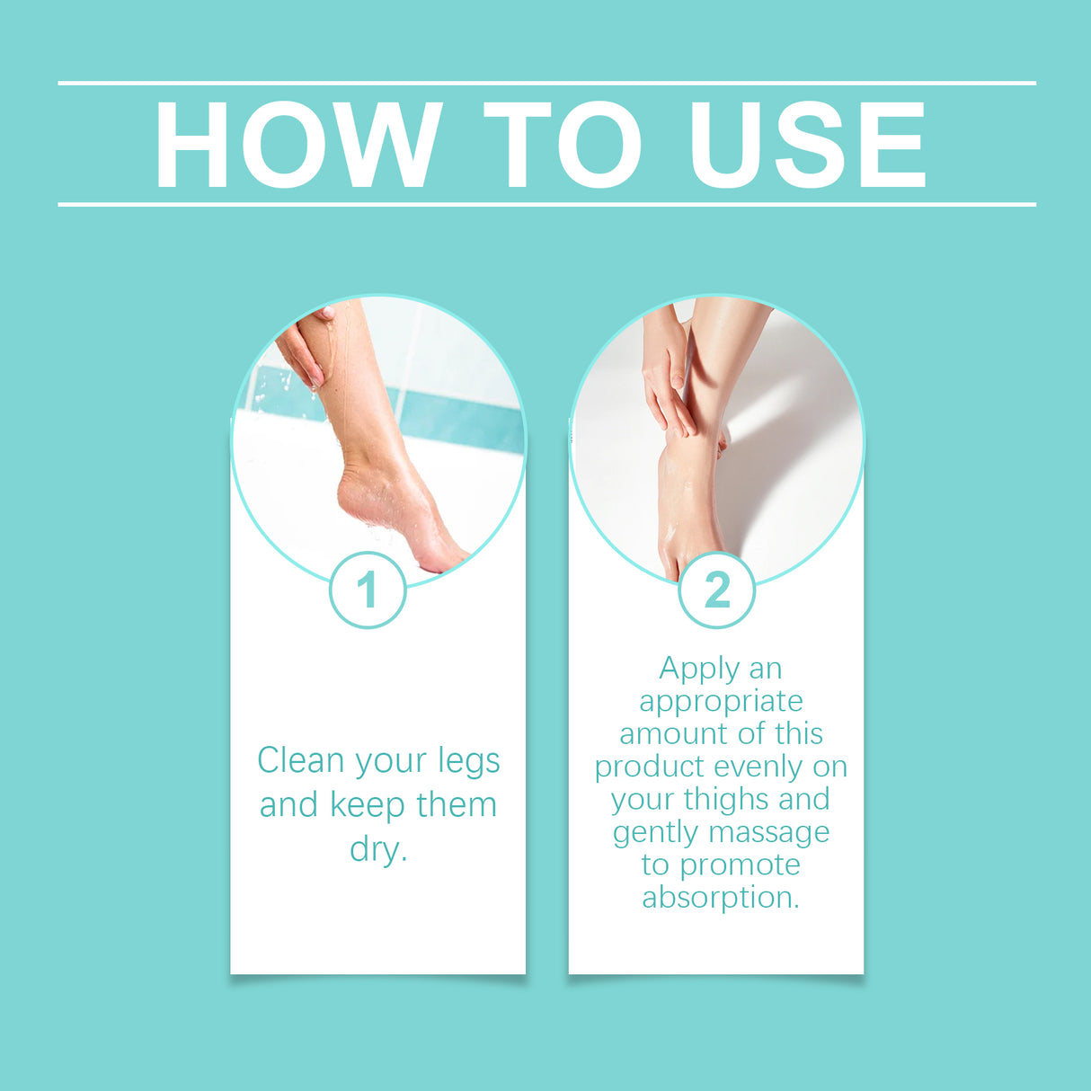 Leg Care Cream Nourishes Leg Skin Daily With Light, Non-Sticky Massage Moisturizing Cream - V.I.P Digital Presence