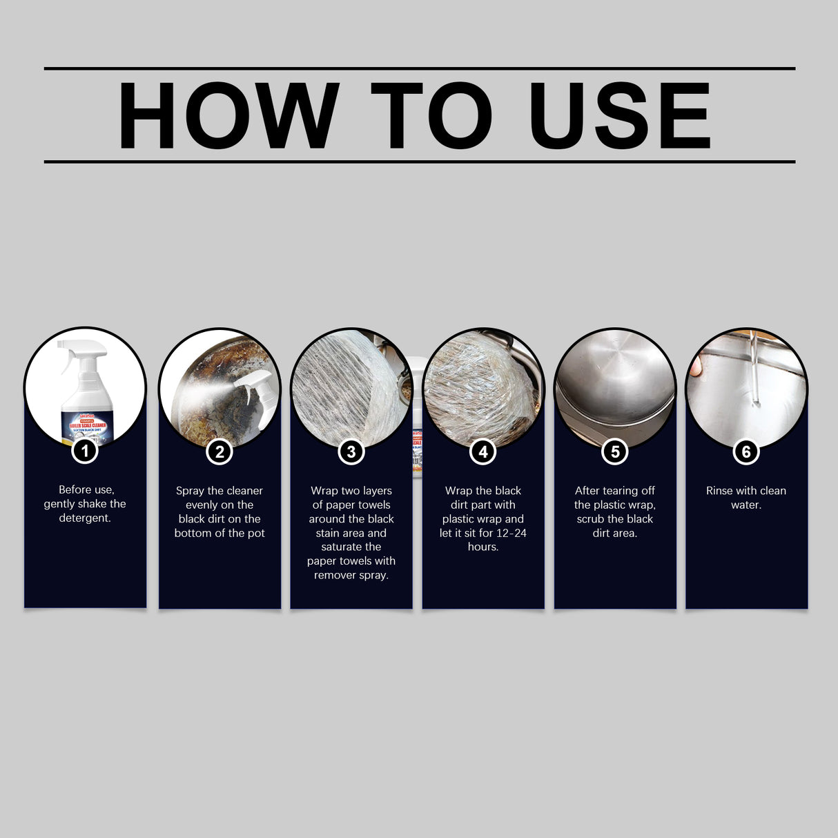 Pan Bottom Black Dirt Remover Clean Cooktop Kitchen Cutlery Oil Dirt Clean Multi-Effect Cleaner - V.I.P Digital Presence