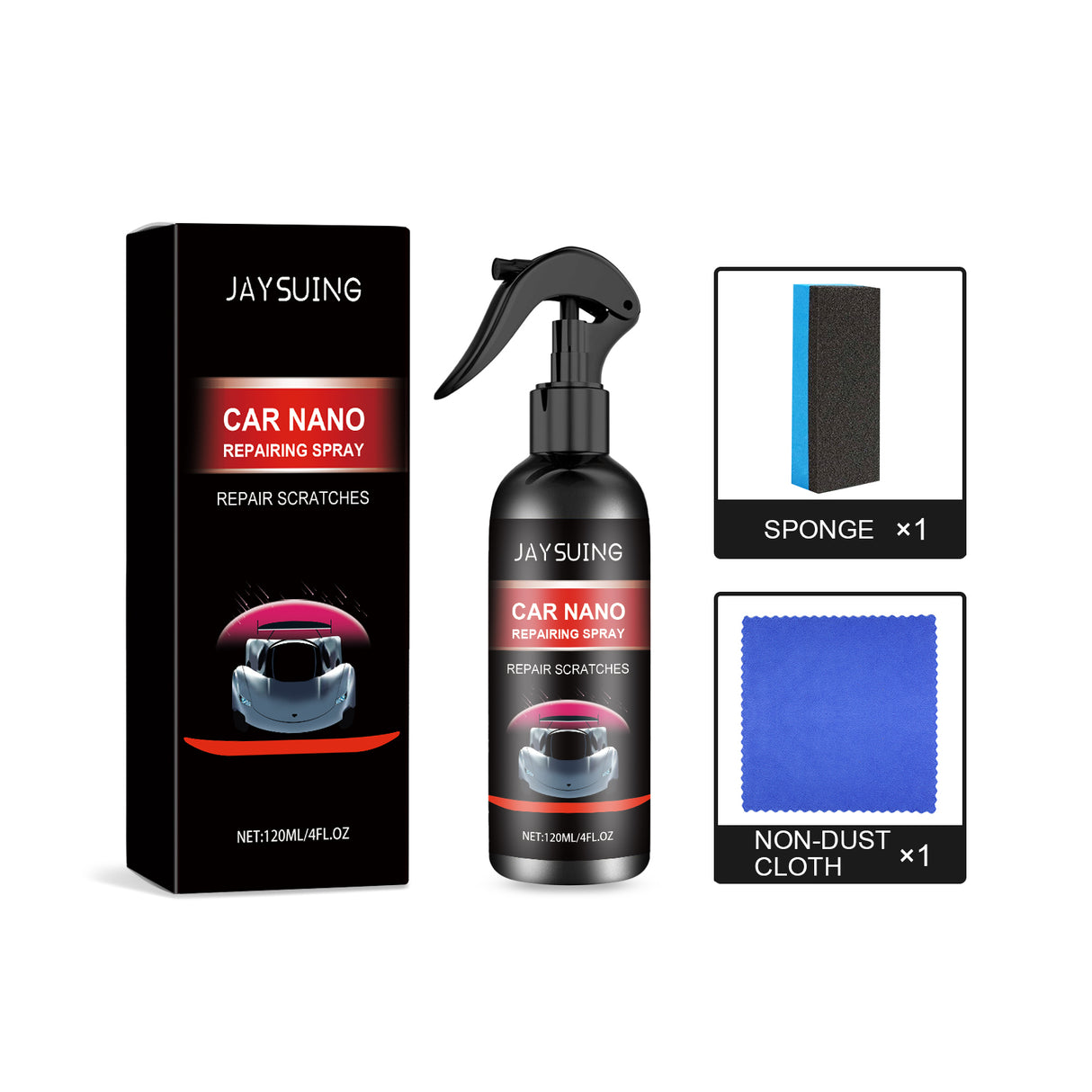 Car Coating Spray Set, Car Paint Polishing Maintenance Anti-Fouling Repair Paint Scratches And Stains Repair - V.I.P Digital Presence