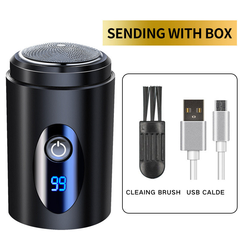 Shaver men's car USB portable electric shaver rechargeable bald head washable mini - V.I.P Digital Presence