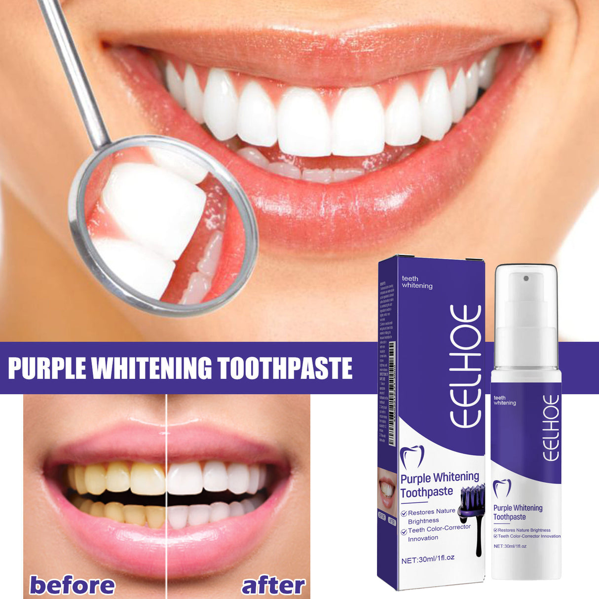 Cleaning Care Stains Yellow Teeth White To Remove Odor And Fresh Mouth - V.I.P Digital Presence