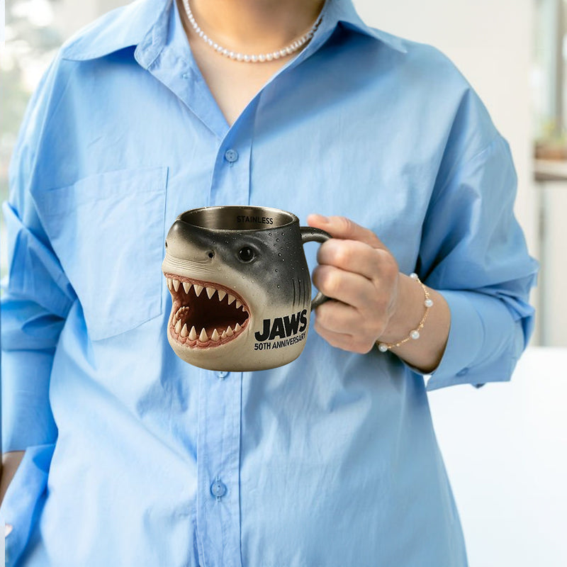 3D Shark Mug - Ocean-Themed Decor Gift for Fans & Collectors - V.I.P Digital Presence