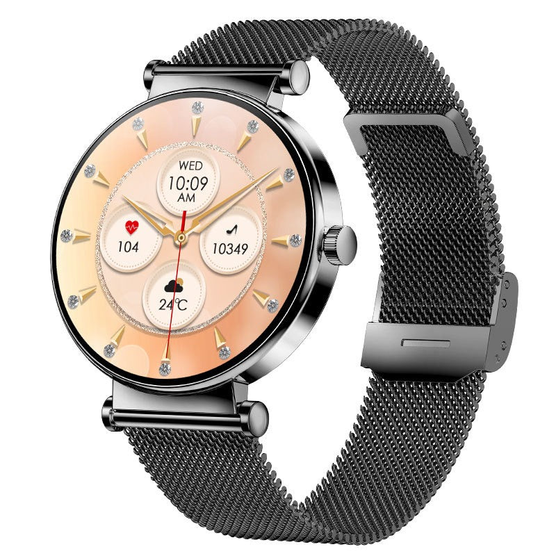 Y16 ultra-thin smartwatch with female AMOLED screen always on 466 * 466 high-definition pixel watch - V.I.P Digital Presence
