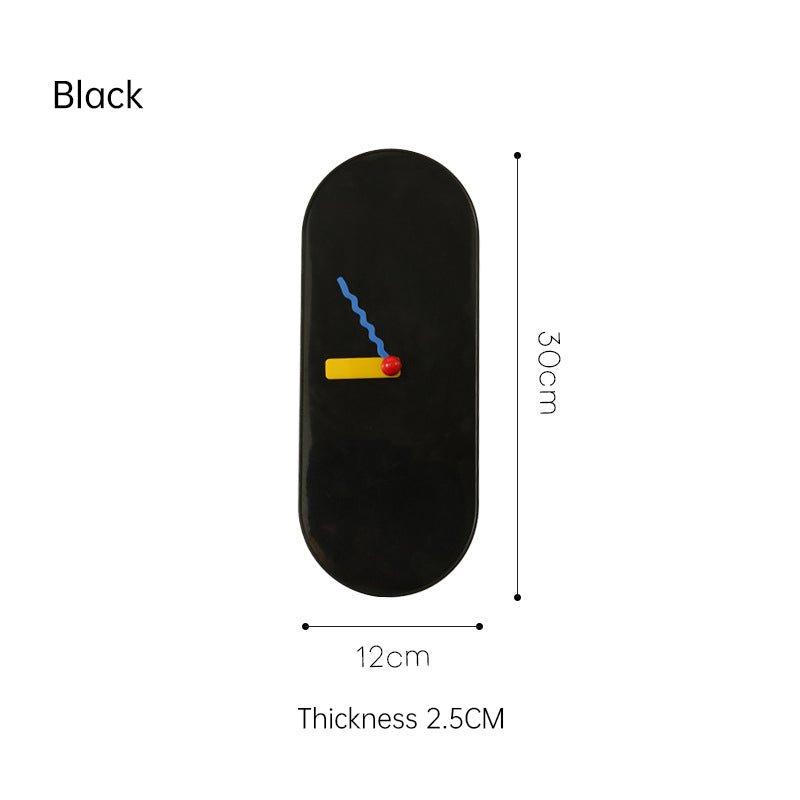 Dopamine - themed wall - mounted clock for home decor. Suitable for living rooms, a great kids' gift, modern - designed with a s - V.I.P Digital Presence
