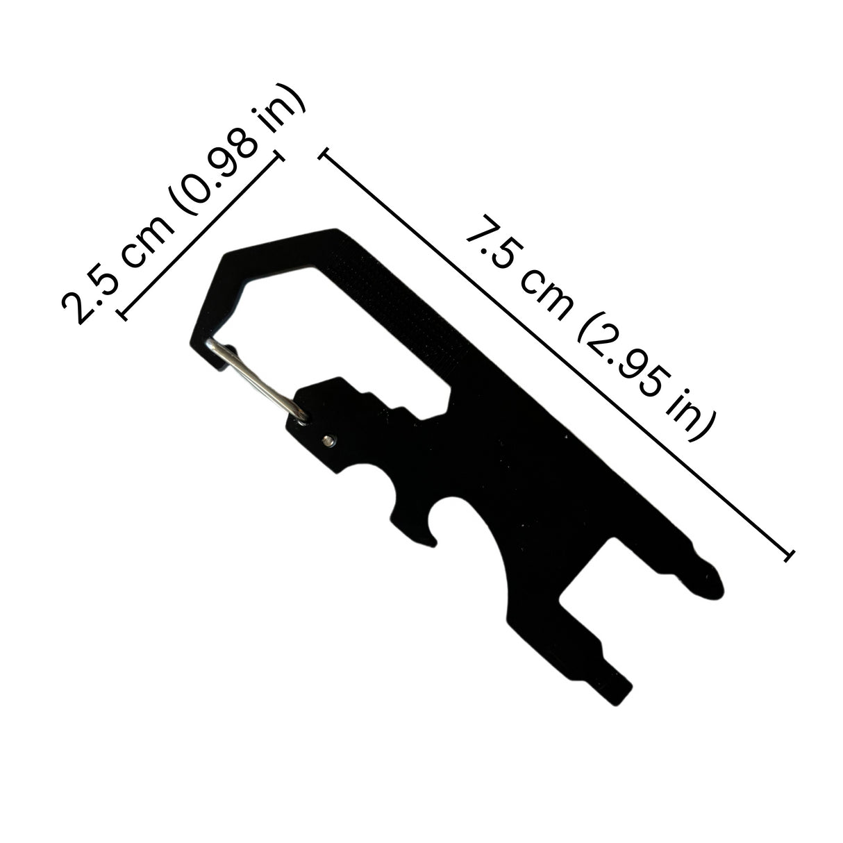 Outdoor Multi-function EDC tool card opener keychain with multi-purpose gadgets outdoor tools - V.I.P Digital Presence