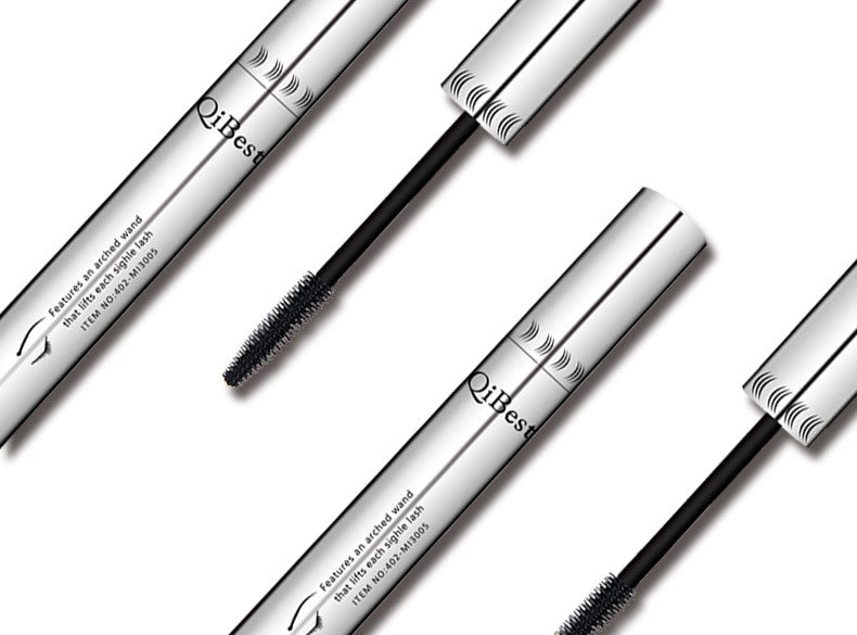 Makeup Qibest Silver Tube Big Eye Mascara Slender Curling Waterproof Not Smudge - V.I.P Digital Presence