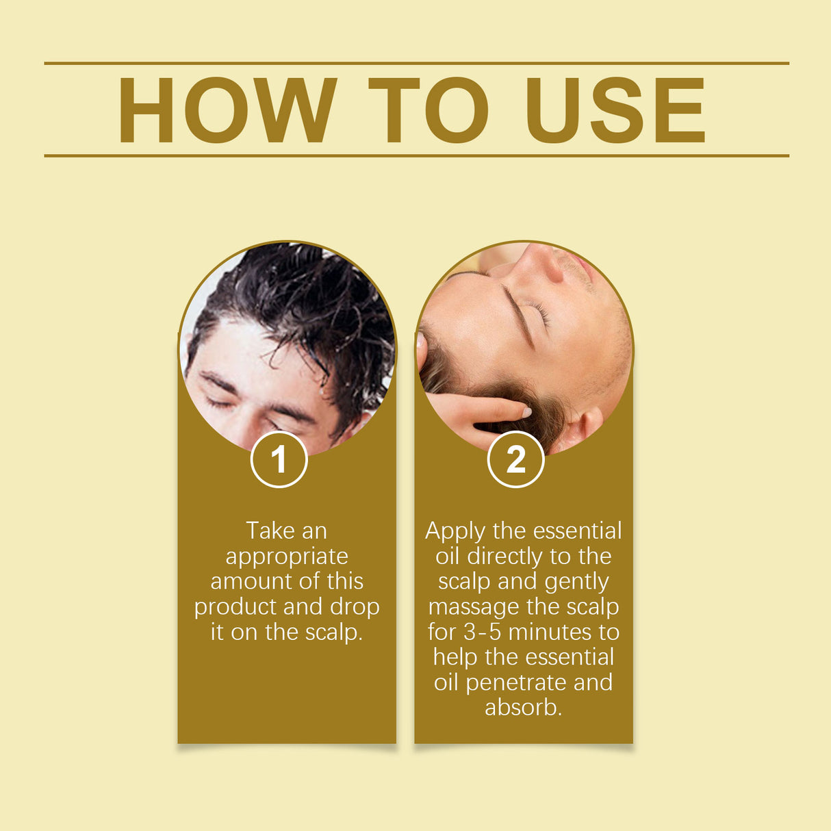 Men's Hair Care Essential Oil, Wave Hair Oil Clean, Plump And Smooth Hair - V.I.P Digital Presence