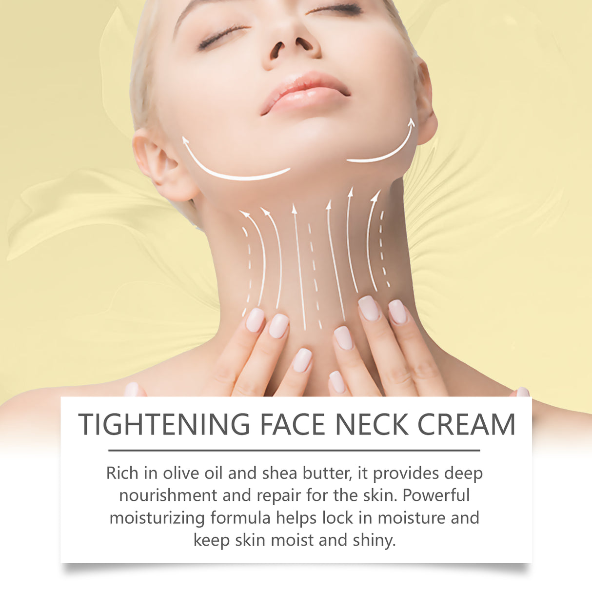 Neck Firming Cream Moisturizes And Gently Lifts And Tightens Neck Skin And Lightens Fine Lines - V.I.P Digital Presence
