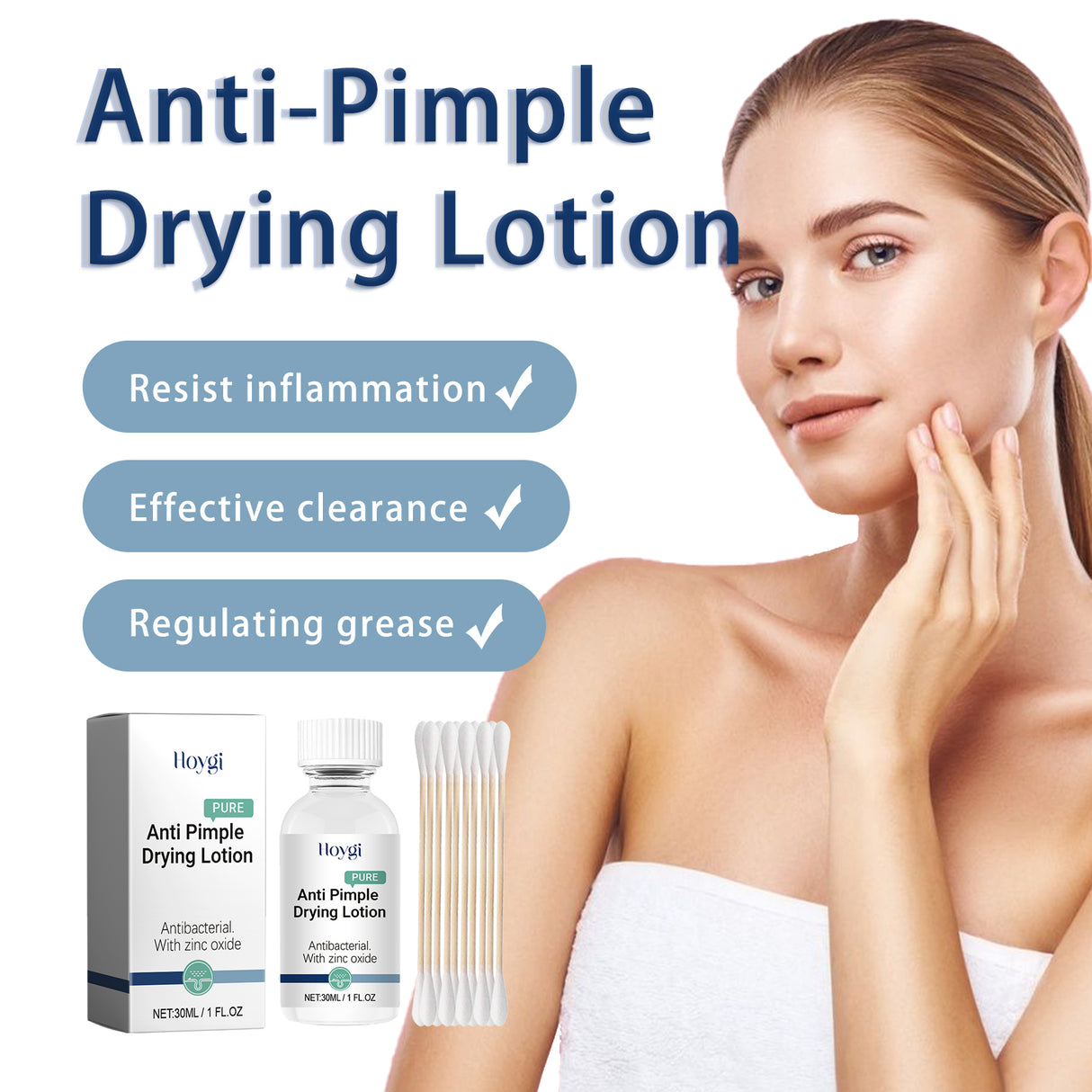 Anti-Pimple Drying Lotion, Facial Cleansing And Repair Lighten Acne Marks And Pits, Close Your Mouth And Mild Skin Cream - V.I.P Digital Presence