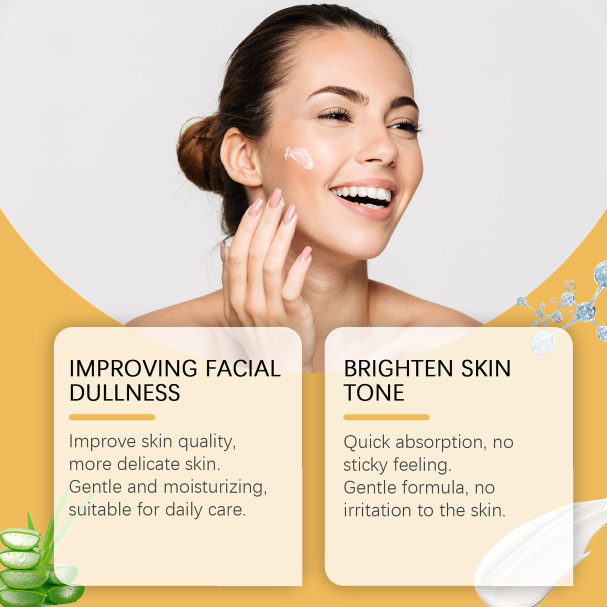 Skin Care Cream Improves Dullness, Moisturizes And Brightens Skin Care, Moisturizes And Lightens Skin - V.I.P Digital Presence