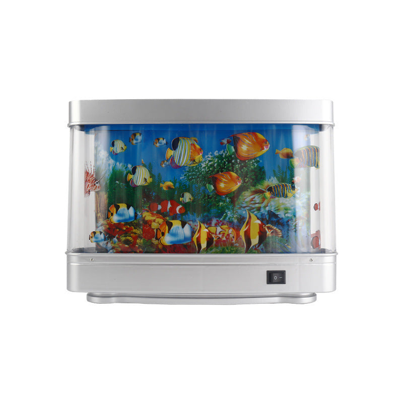 Ornamental fish simulation lamp, aquarium lamp, LED sea view lamp, desktop home night decoration small table lamp, small fish lamp - V.I.P Digital Presence