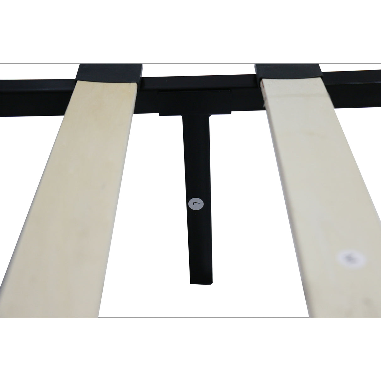 King Size Upholstered Platform Bed Frame with Button Tufted Linen Fabric Headboard Gray - V.I.P Digital Presence