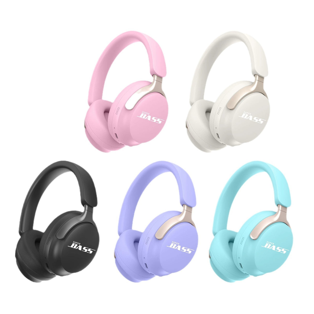 New wireless Bluetooth headset with macaron color AKZ-23 card insertion FM headset - V.I.P Digital Presence