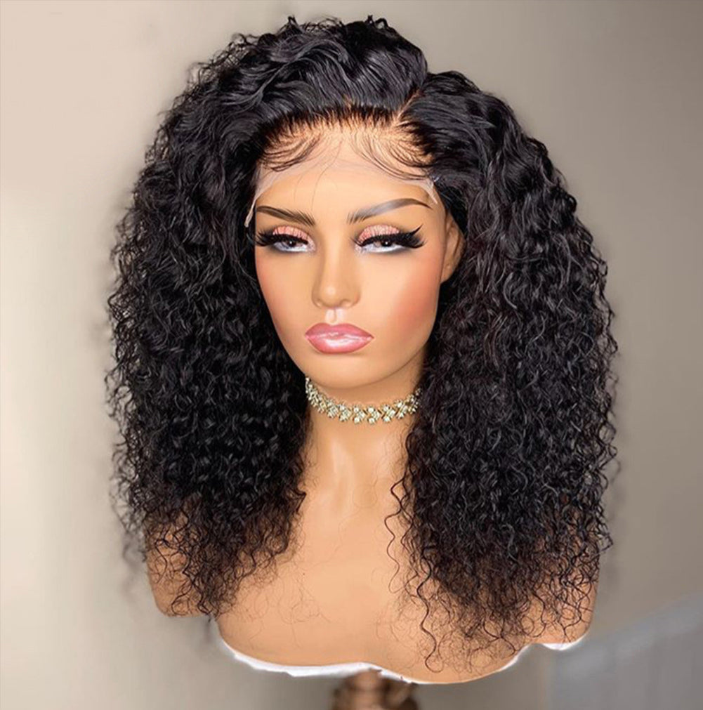 European And American Wigs African Small Volume Women's Chemical Fiber Front Lace Wig - V.I.P Digital Presence