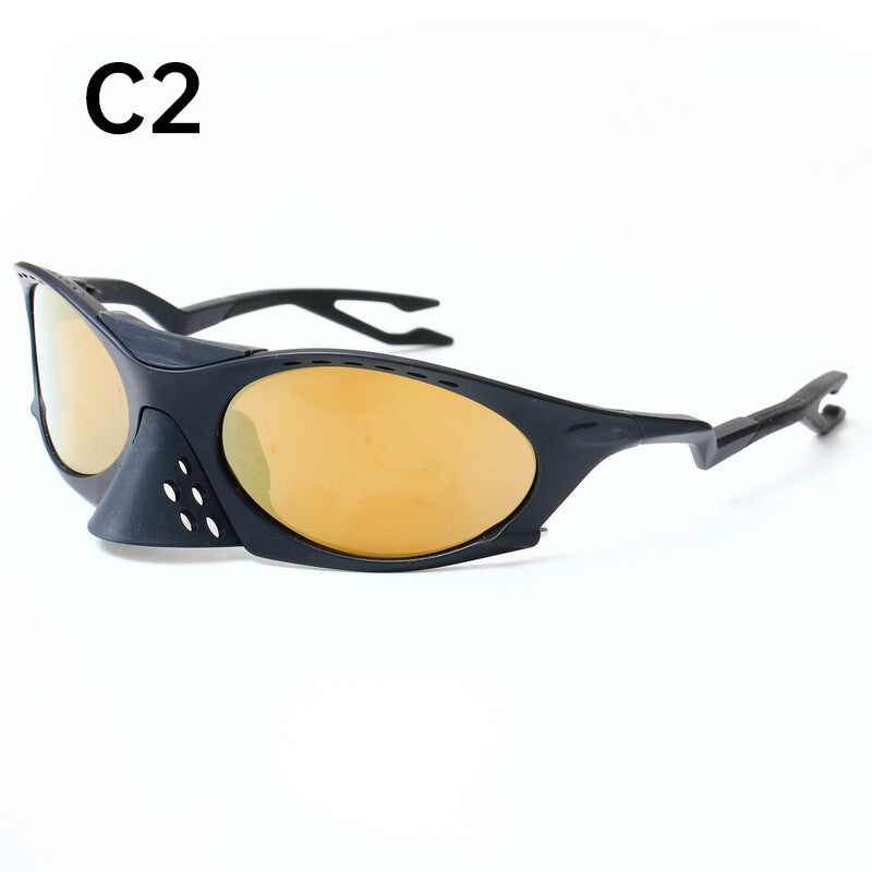 2025 Men's Outdoor Sunglasses: Y2K Cycling/Driving, Polarized, Windproof, INS Trendy - V.I.P Digital Presence