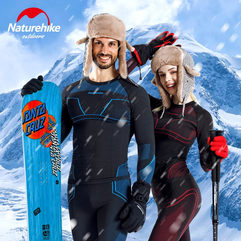 Naturehike Clearance promotion Quick-drying underwear suits for men and women skiing outdoor function wicking thermal underwear