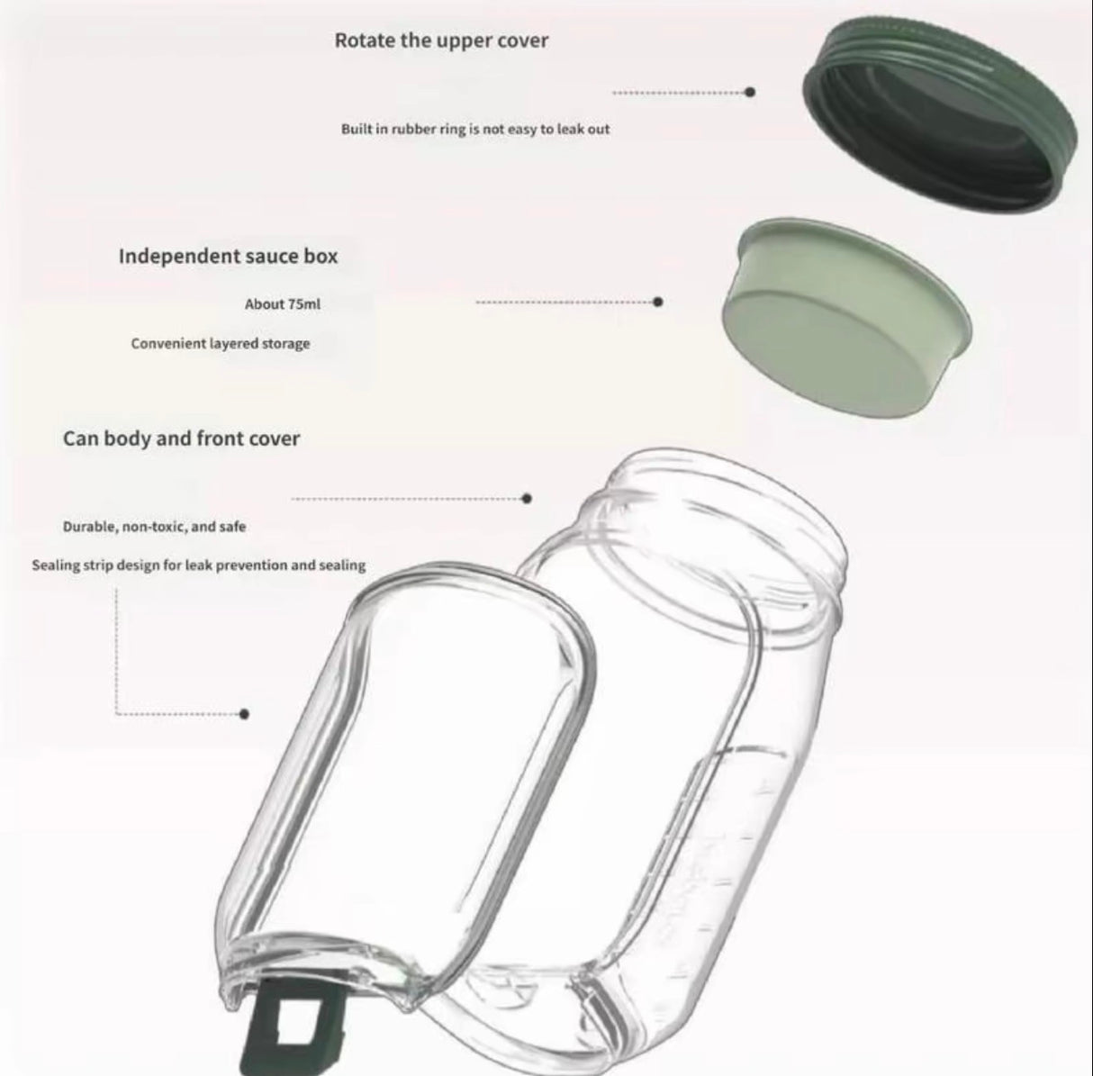 MealFresh Salad Container