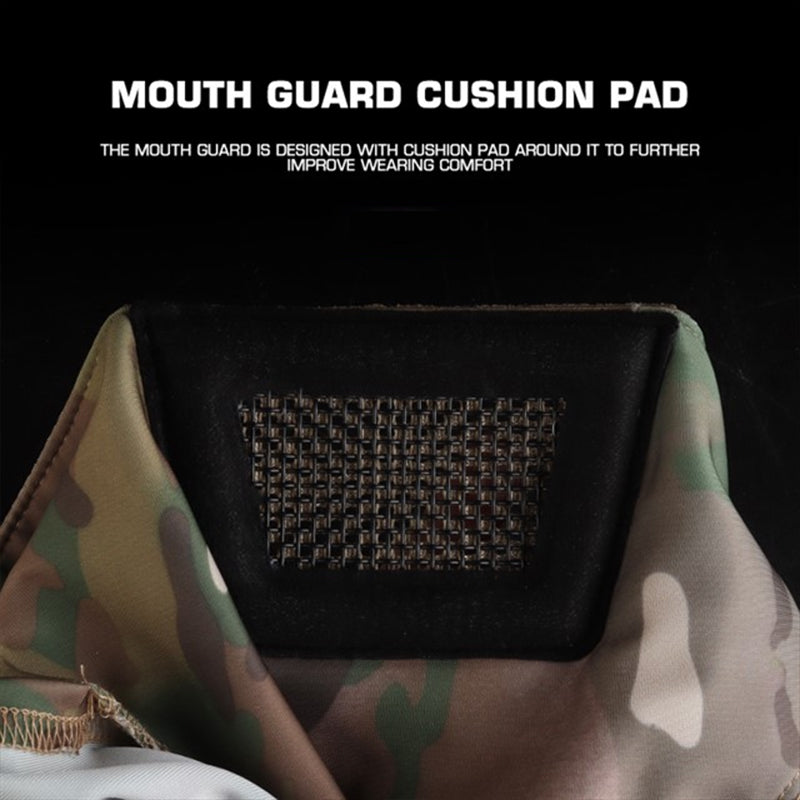 Men's Airsoft Mask, also a balaclava, for paintball, hunting, cycling. Knight style, full face protection. - V.I.P Digital Presence