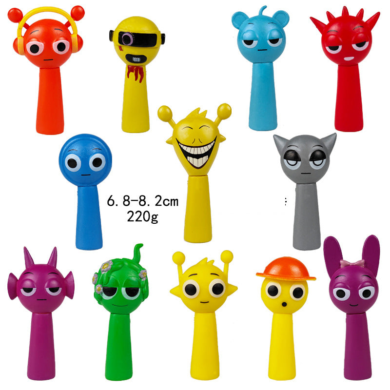 Rhythm Box Hand Office Boy Depler Simon Jevin Music Game Peripheral Model Ornament - V.I.P Digital Presence