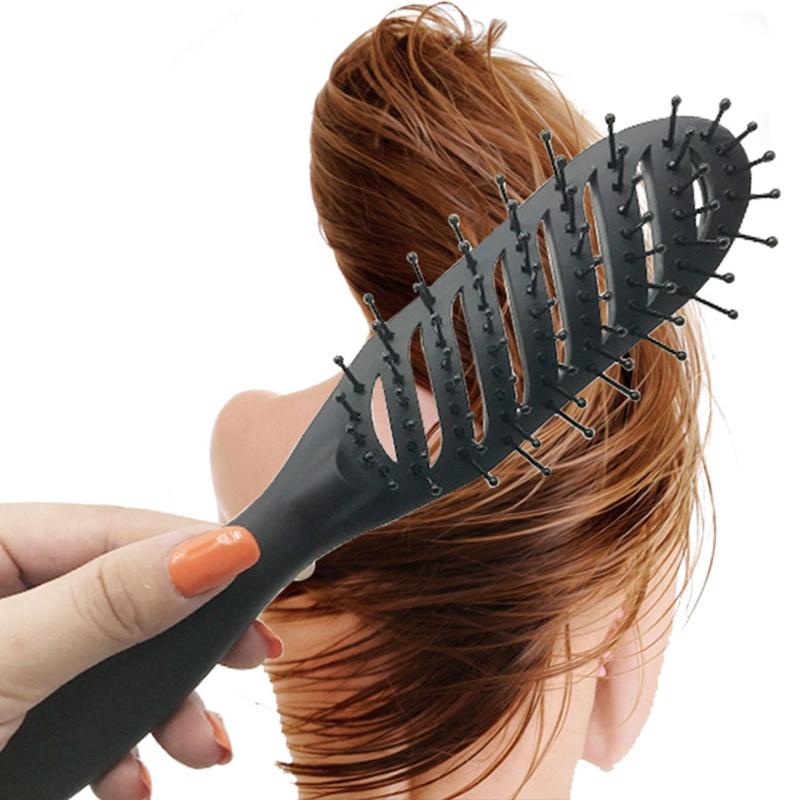 1piece Hair Brush Hair Scalp Massage Comb Handle Tangle Detangling Comb Hairdressing Styling Tools - V.I.P Digital Presence