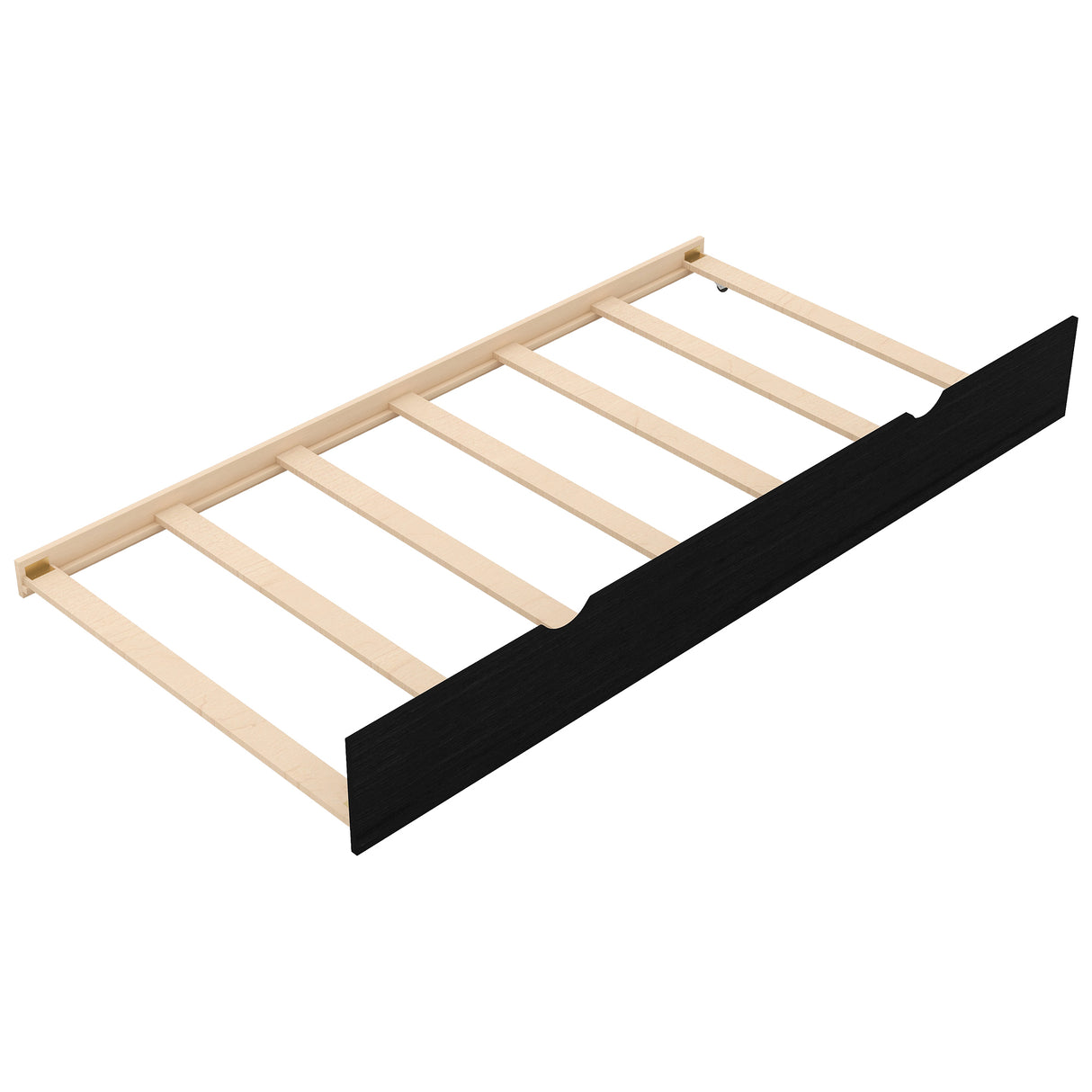 Twin over Pull-out Bunk Bed with Trundle Espresso