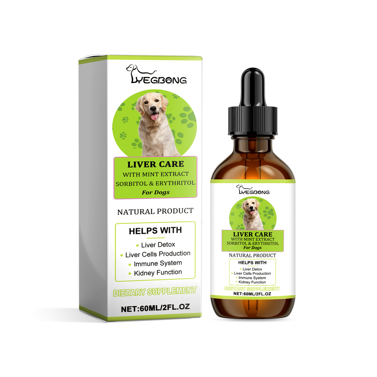 Dog Care Drops, A Comprehensive Healthy Dietary Supplement To Enhance Nutrition And Rejuvenate Dogs - V.I.P Digital Presence