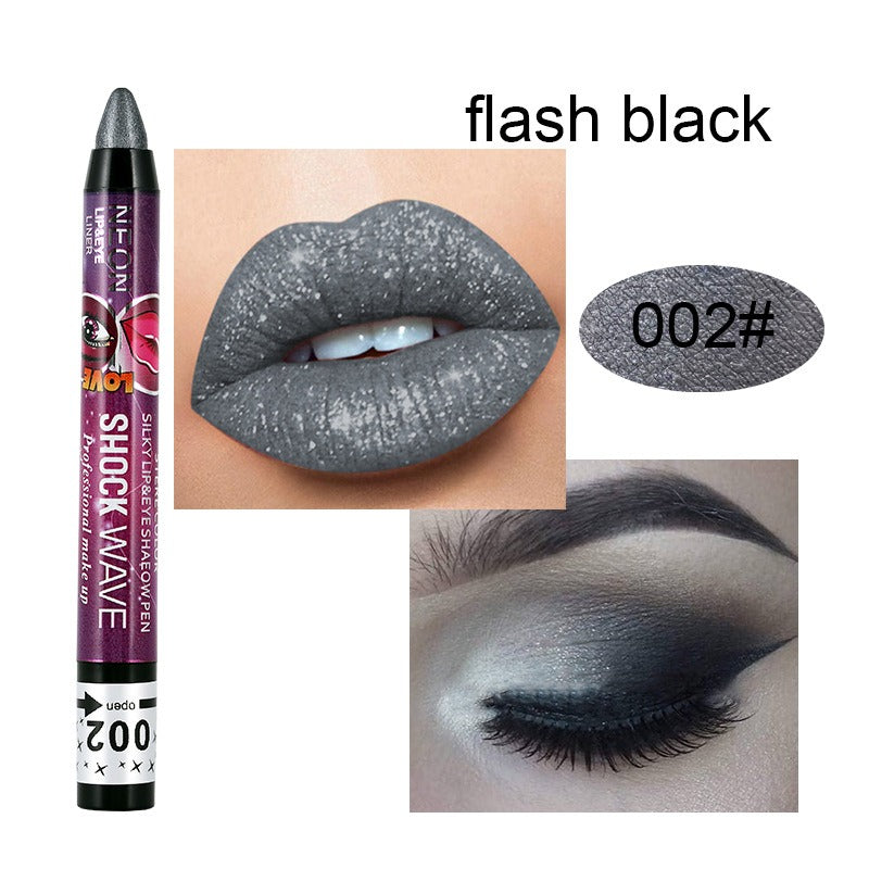 KISS SUSY 36 color eye shadow pencil stick lip pencil 2 in 1 is not easy to smudge - V.I.P Digital Presence