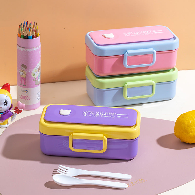 Cartoon cute fashion microwaveable lunch box portable lunch box - V.I.P Digital Presence