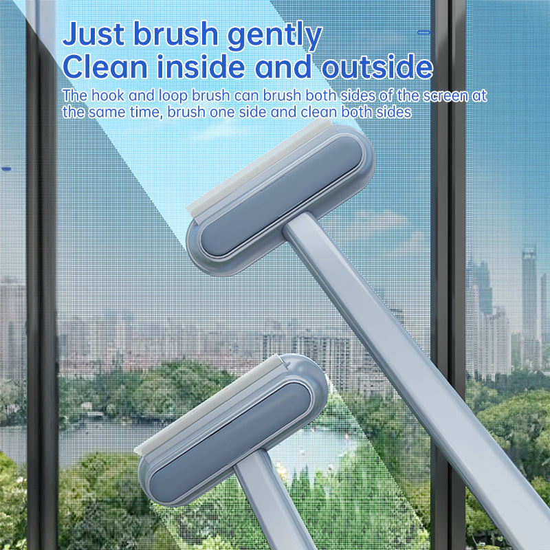 3-in-1 Pet Hair Remover Brush: Long-handle window & pet fur cleaning tool for cat/dog hair. - V.I.P Digital Presence