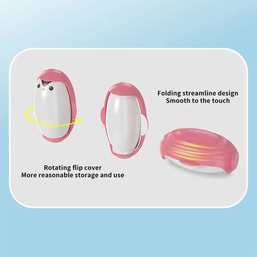 Penguin Lint Remover Household Portable Sticky Washable Reusable Mini Roller Brush Ball Suitable For Pet Hair Clothing Cleaning - V.I.P Digital Presence
