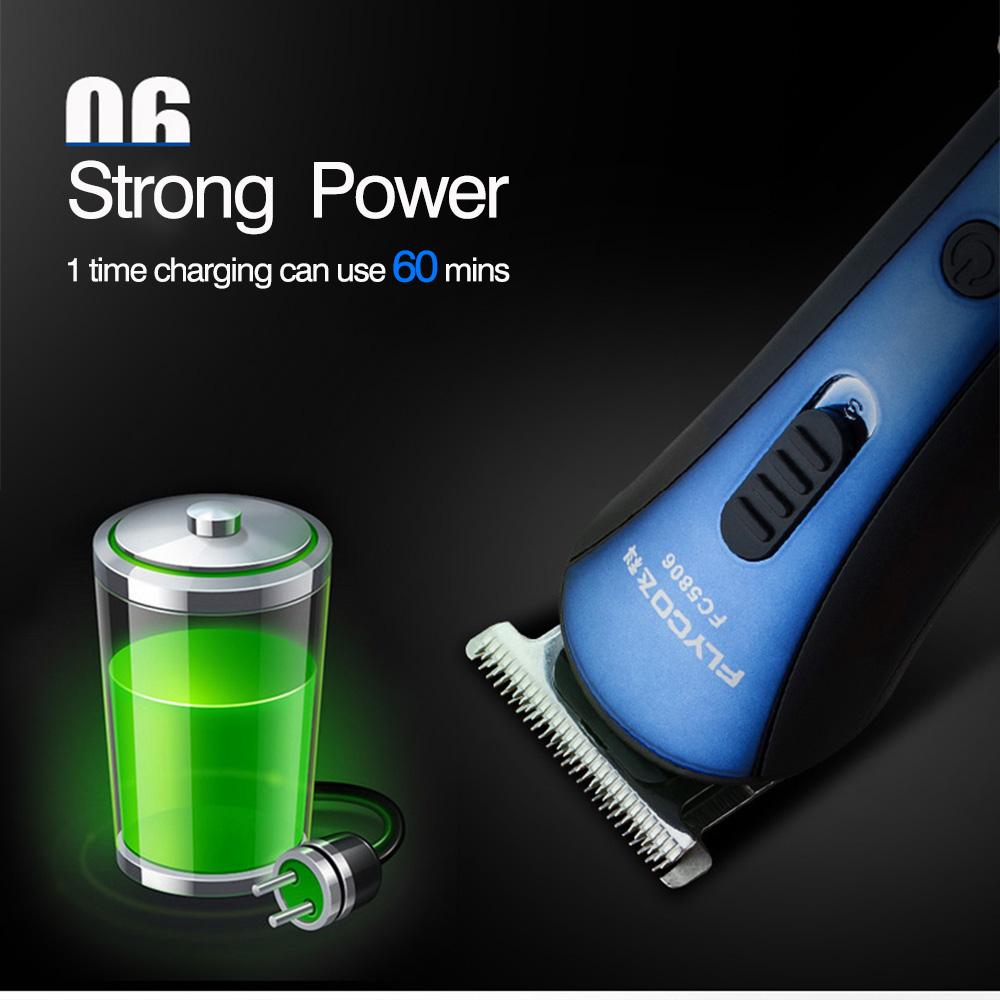 FLYCO Rechargeable Electric Hair Clipper Hair Trimmers Professional Cutting Haircut Tools FC5806 - V.I.P Digital Presence